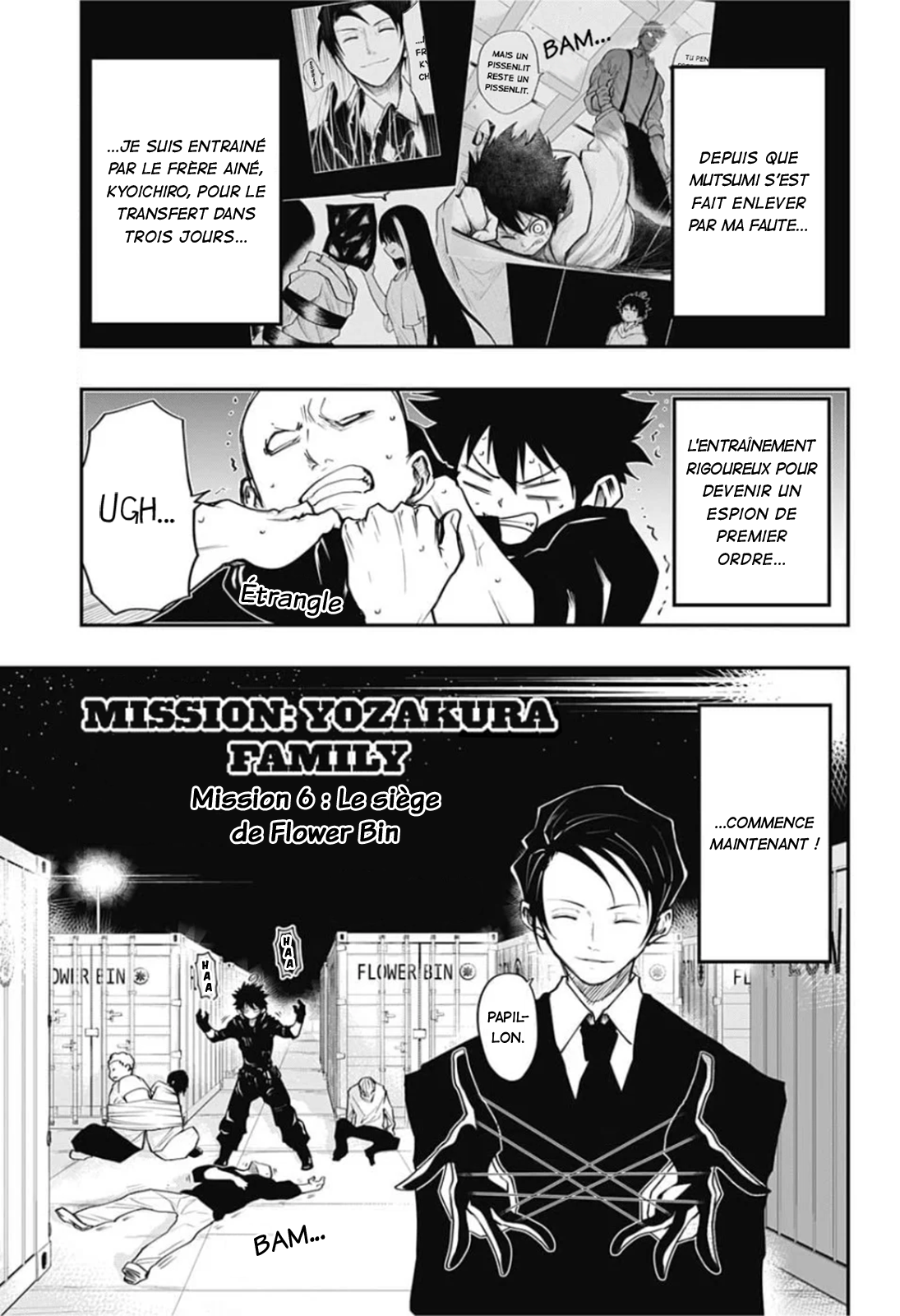 Mission: Yozakura Family: Chapter 6 - Page 1